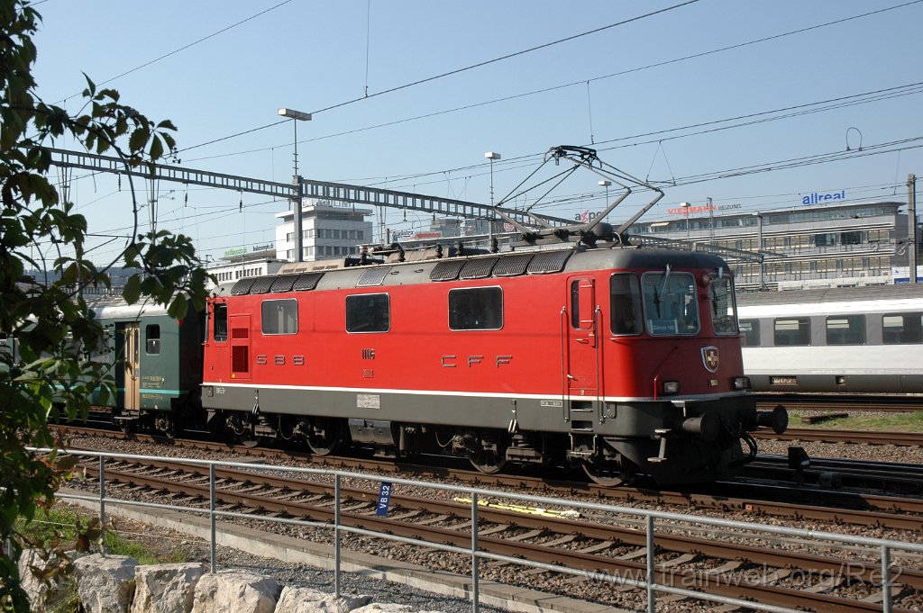 2508-0040-240712.jpg - SBB-CFF Re 4/4'' 11116 / Zürich HB 24.7.2012
