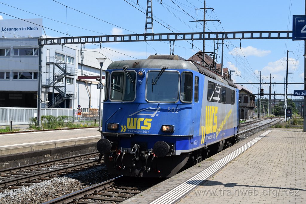 9229-0030-200724.jpg - WRS Re 420.502 (Re 91 85 4 420 502-7 CH-WRSCH) / Pratteln 20.7.2024
