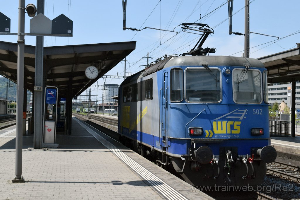 9229-0032-200724.jpg - WRS Re 420.502 (Re 91 85 4 420 502-7 CH-WRSCH) / Pratteln 20.7.2024