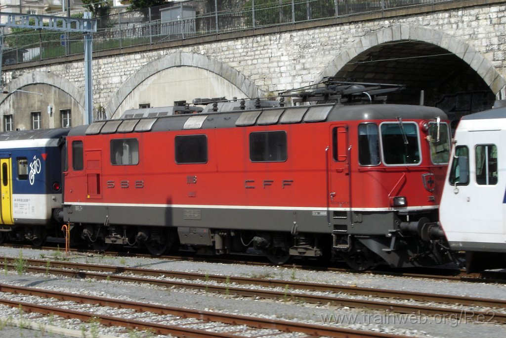 1367-0041-110807.jpg - SBB-CFF Re 4/4'' 11118 / Neuchâtel 11.8.2007