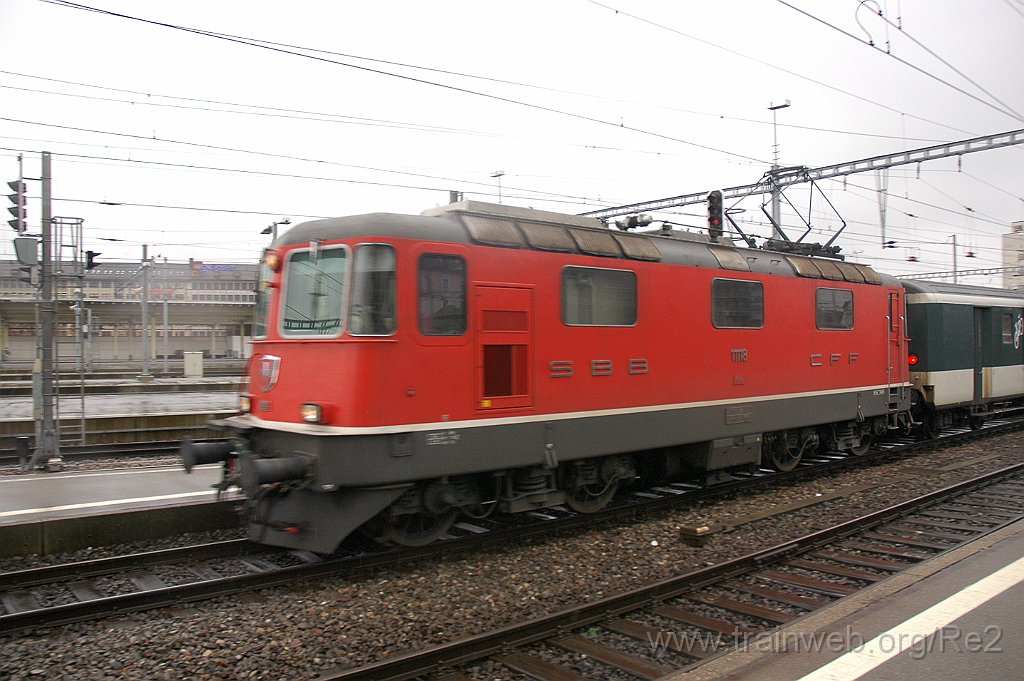 1801-0039-121209.jpg - SBB-CFF Re 4/4'' 11118 / Zürich HB 12.12.2009