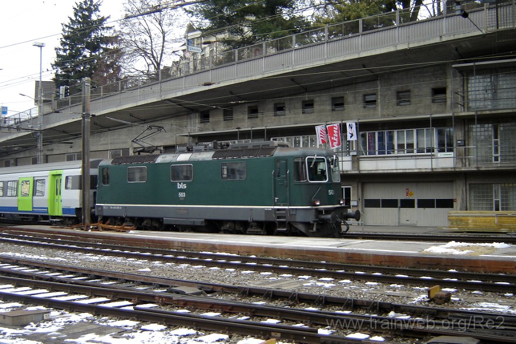 1004-0039-311204.jpg - BLS Re 420.503-5 / Bern HB 31.12.2004