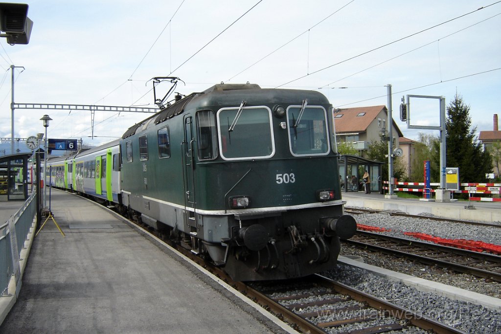1042-0013-260405.jpg - BLS Re 420.503-5 / Kerzers 26.4.2005