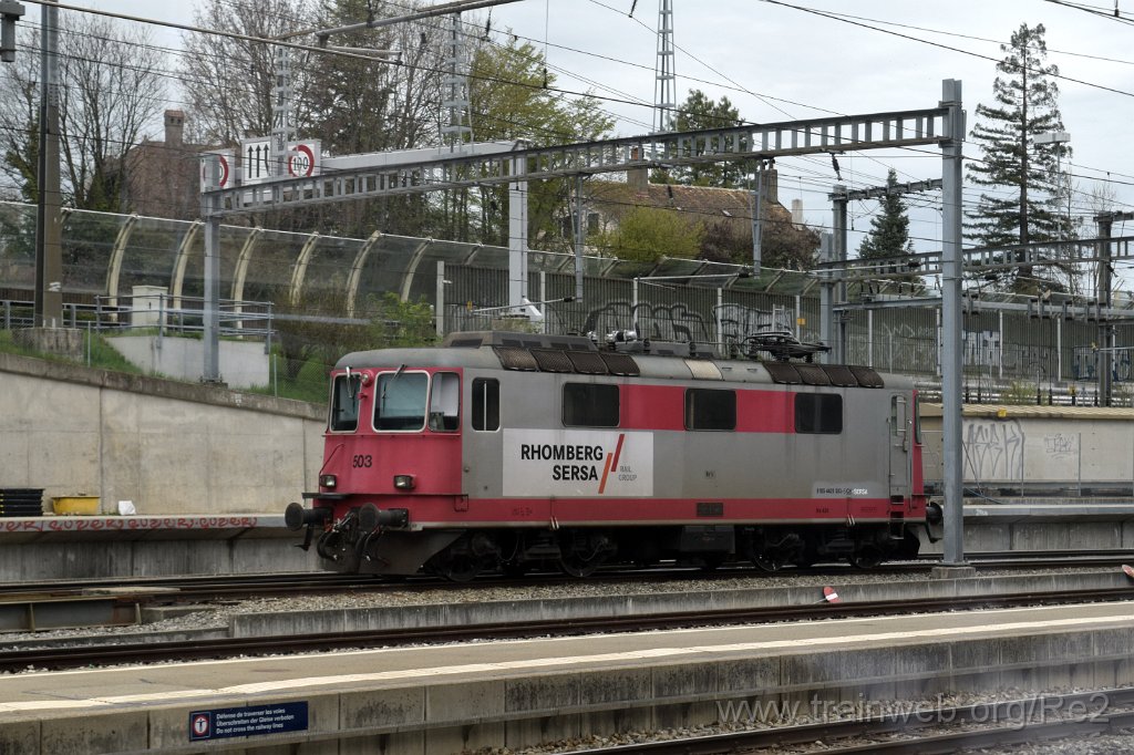 7340-0049-100421.jpg - Sersa Re 420.503-5 (Re 91 85 4 420 503-5 CH-SERSA) / Morges 10.4.2021