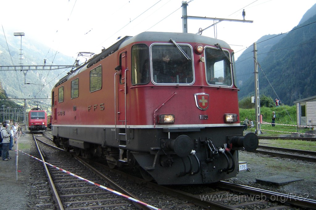 1414-0043-080907.jpg - SBB-CFF Re 4/4'' 11120 / Erstfeld (Dépot) 8.9.2007