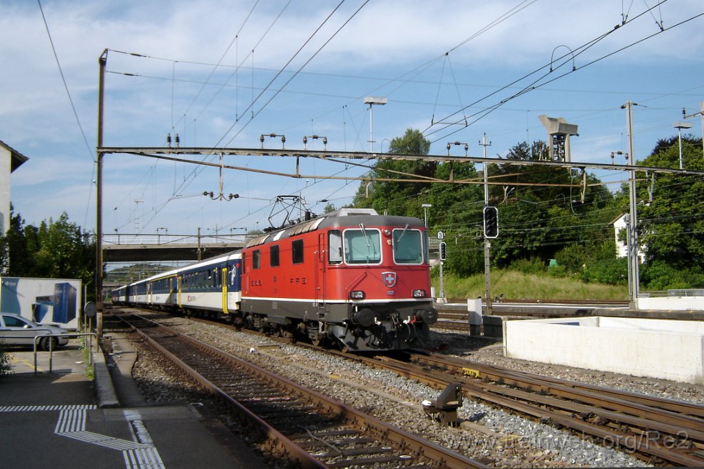1529-0033-310708.jpg - SBB-CFF Re 4/4'' 11121 / Effretikon 31.7.2008