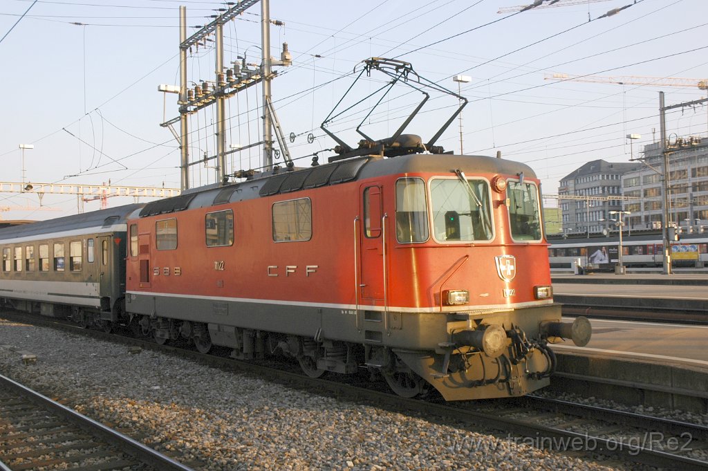 2078-0023-110311.jpg - SBB-CFF Re 4/4'' 11122 / Zürich HB 11.3.2011