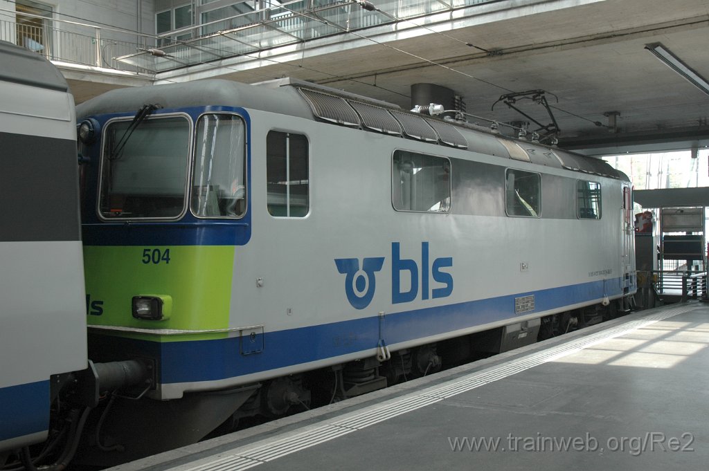 1700-0007-200709.jpg - BLS Re 420.504-3 (Re 91 85 4 420 504-3 CH-BLS) / Luzern 20.7.2009