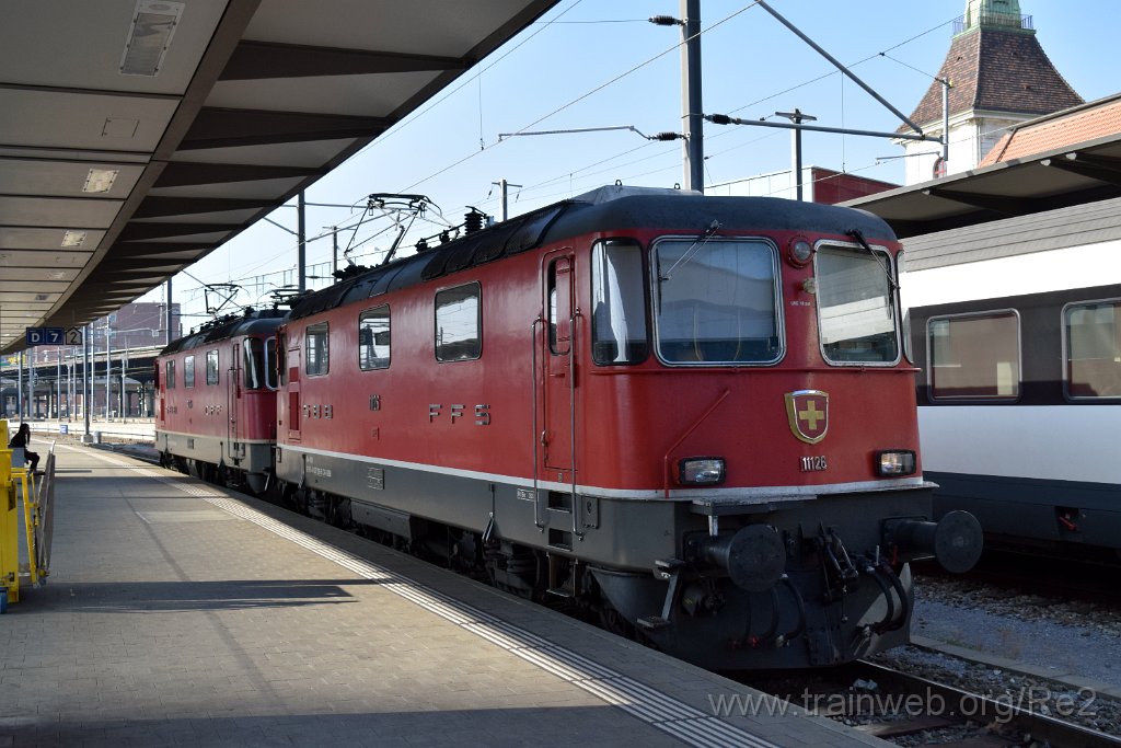 5149-0035-081018.jpg - SBB-CFF Re 4/4'' 11304 (Re 420.304-8)  (Re 91 85 4 420 304-8 CH-SBB) + SBB-CFF Re 4/4'' 11126 (Re 420.126-5)  (Re 91 85 4 420 126-5 CH-SBB) / Basel 8.10.2018