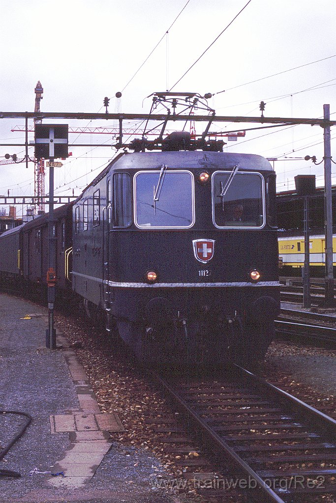 0371-0023.jpg - SBB-CFF Re 4/4'' 11127 / Basel 4.4.1992