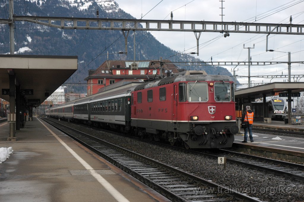 3435-0049-070115.jpg - SBB-CFF Re 4/4'' 11127 / Arth-Goldau 7.1.2015