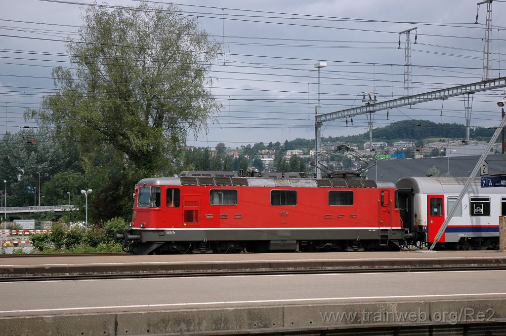 1666-0020-220509.jpg - SBB-CFF Re 4/4'' 11128 / Zürich-Altstetten 22.5.2009