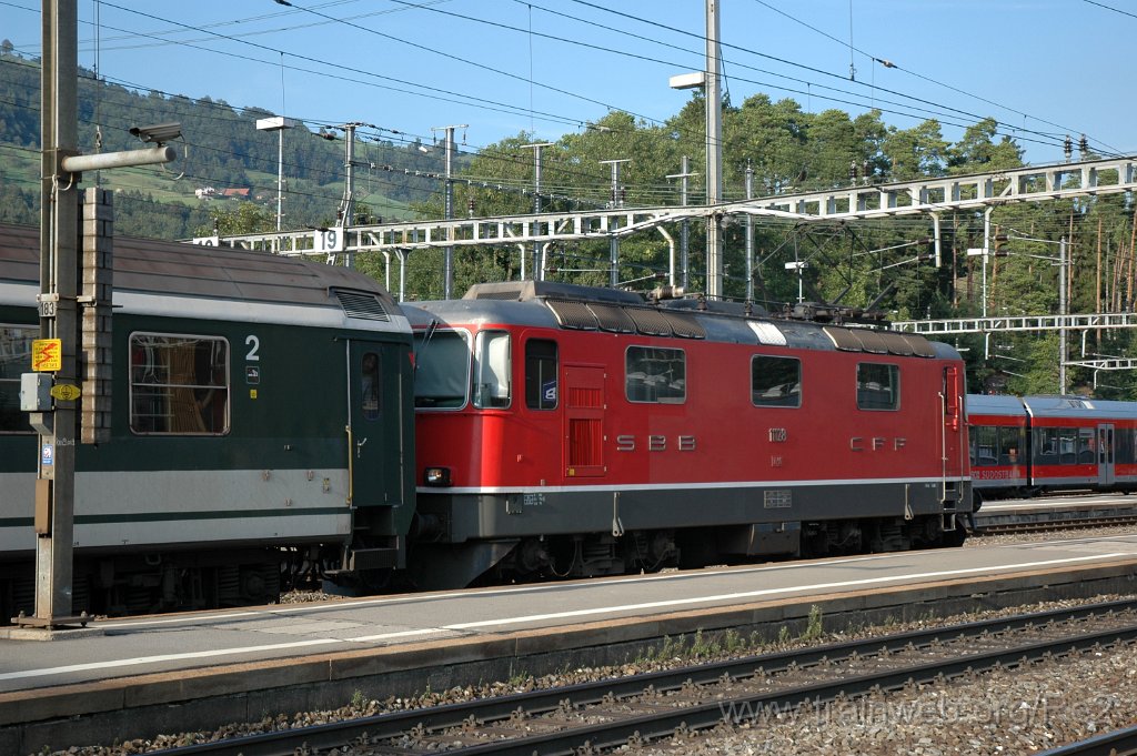 2914-0038-160813.jpg - SBB-CFF Re 4/4'' 11128 / Arth-Goldau 16.8.2013