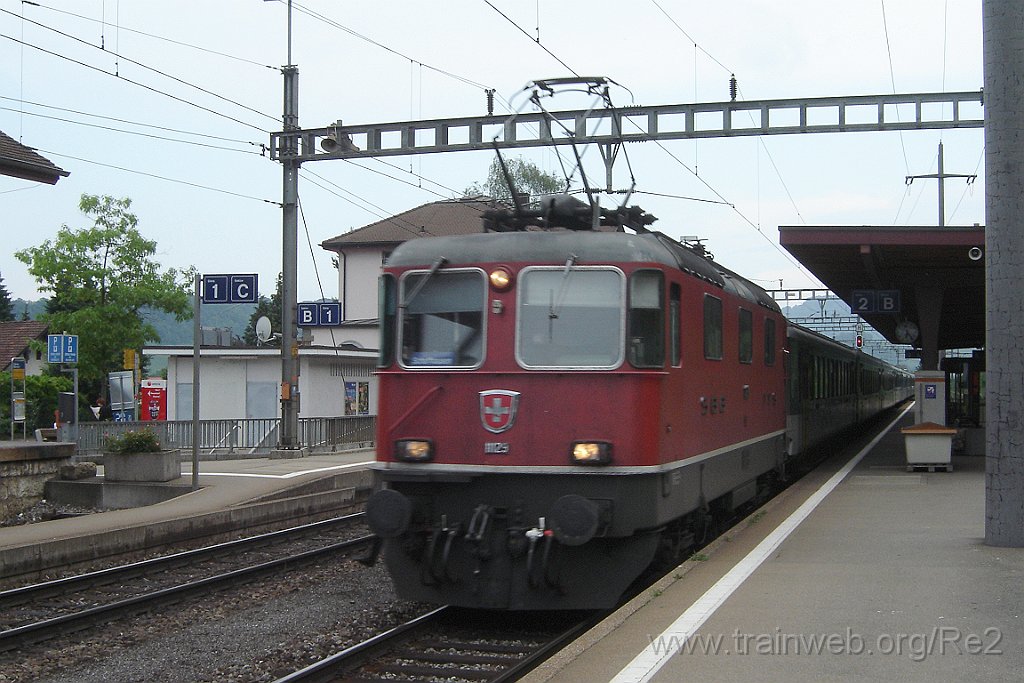 1347-0036-070607.jpg - SBB-CFF Re 4/4'' 11129 / Eglisau 7.6.2007