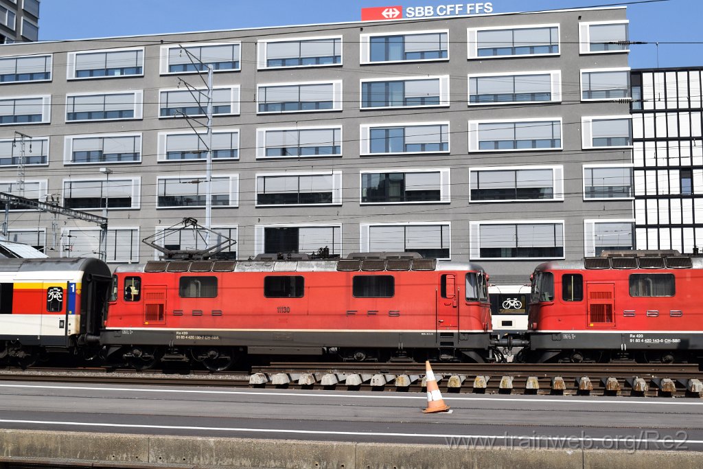 5374-0049-020419.jpg - SBB-CFF Re 4/4'' 11130 (Re 420.130-7)  (Re 91 85 4 420 130-7 CH-SBB) / Zürich-Altstetten 2.4.2019
