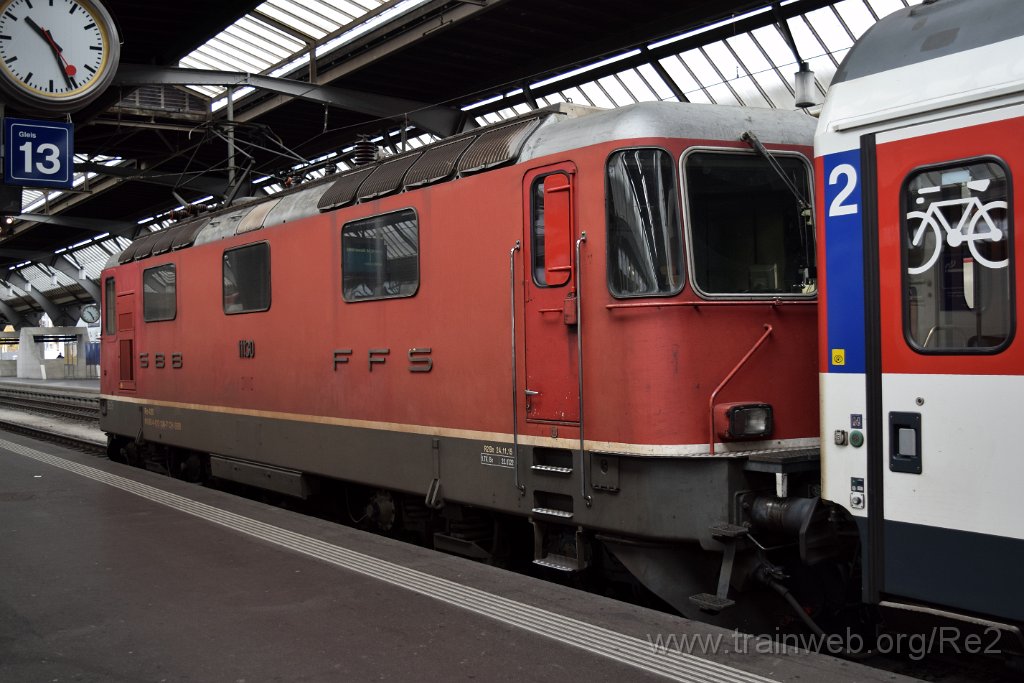8302-0027-291122.jpg - SBB-CFF Re 4/4'' 11130 (Re 420.130-7)  (Re 91 85 4 420 130-7 CH-SBB) / Zürich HB 29.11.2022