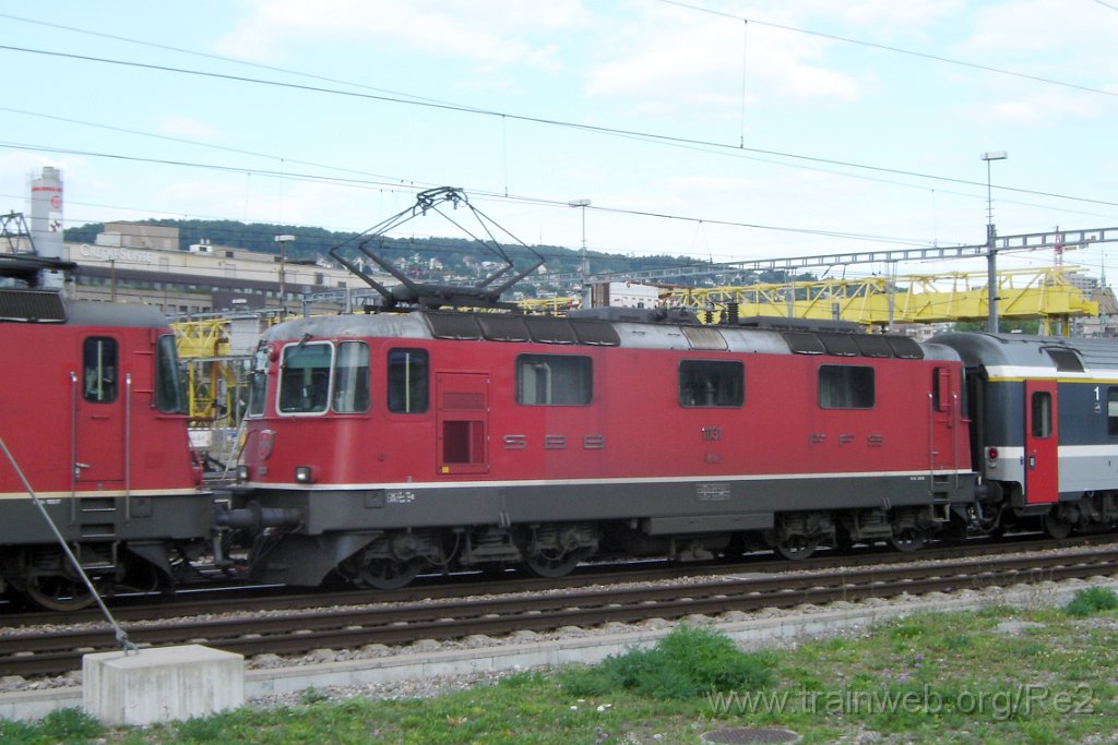 1538-0042-170808.jpg - SBB-CFF Re 4/4'' 11131 / Zürich HB 17.8.2008