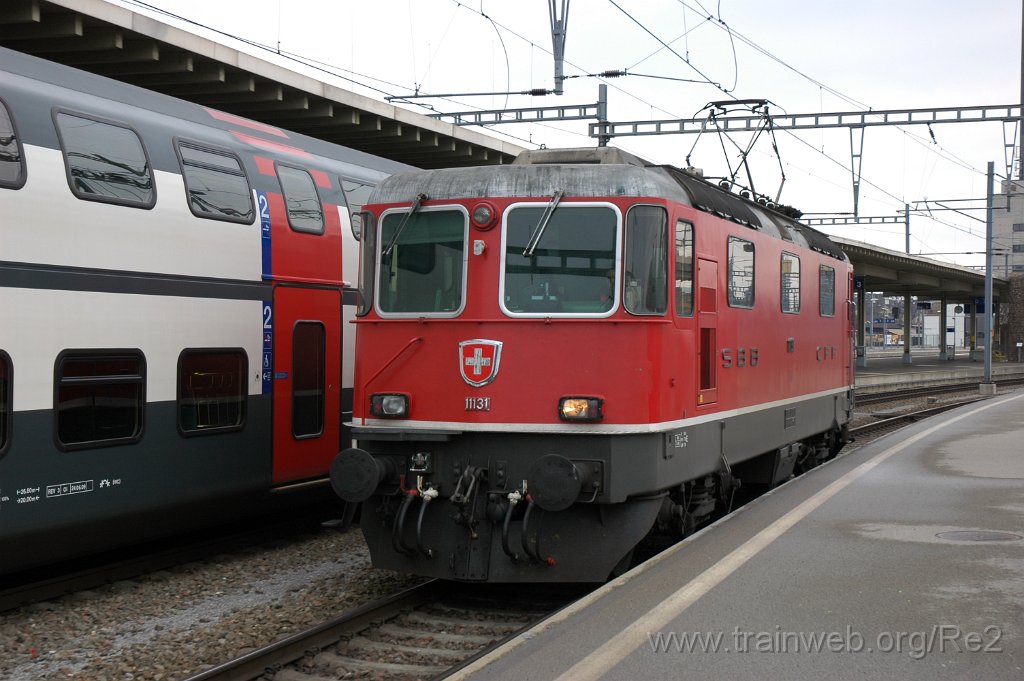 1820-0026-040310.jpg - SBB-CFF Re 4/4'' 11131 / Zürich HB 4.3.2010