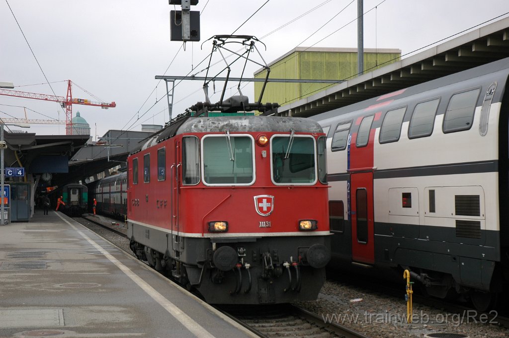 1820-0029-040310.jpg - SBB-CFF Re 4/4'' 11131 / Zürich HB 4.3.2010
