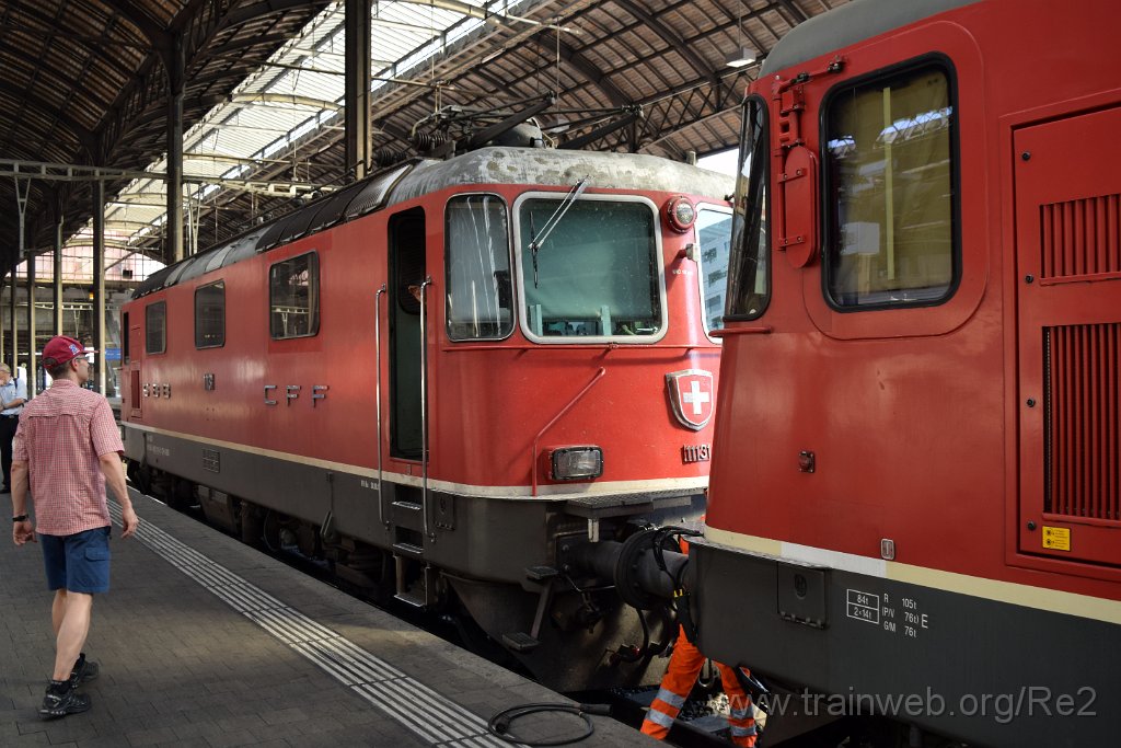 3998-0014-100716.jpg - SBB-CFF Re 4/4'' 11131 (Re 420.131-5)  (Re 91 85 4 420 131-5 CH-SBB) / Basel 10.7.2016
