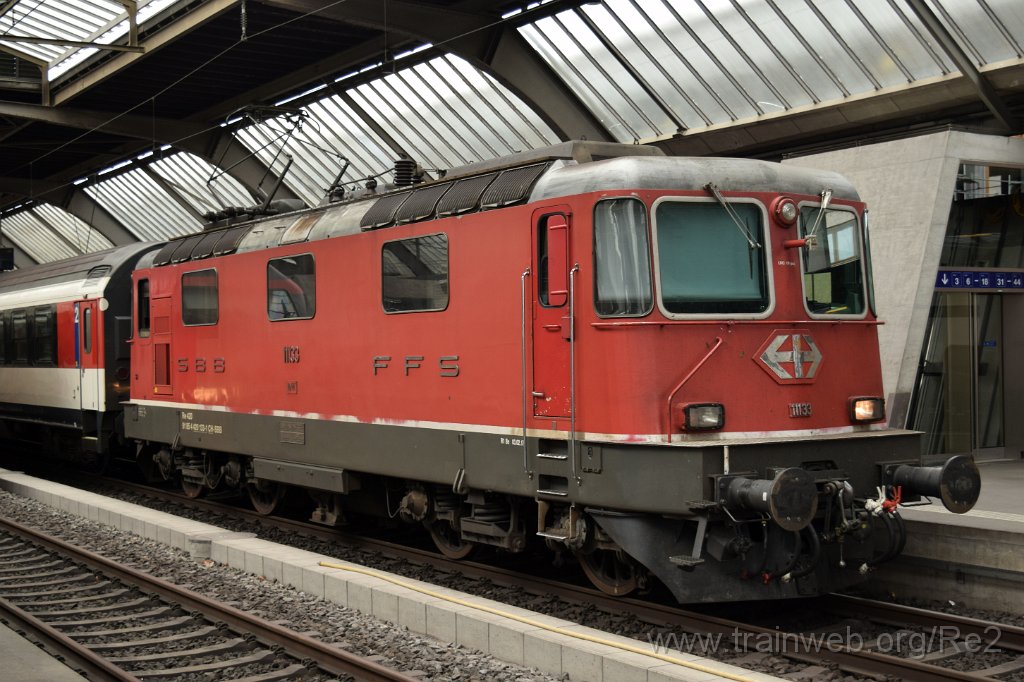 5001-0006-120618.jpg - SBB-CFF Re 4/4'' 11133 (Re 420.133-1)  (Re 91 85 4 420 133-1 CH-SBB) / Zürich HB 12.6.2018