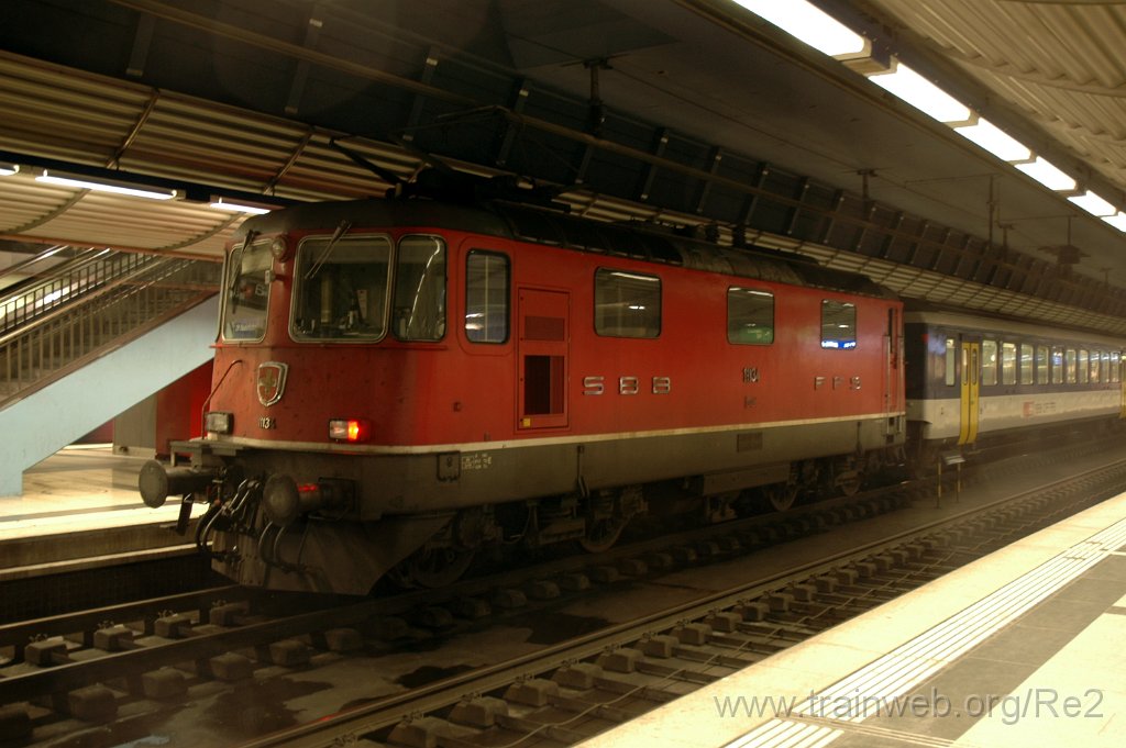 2140-0043-070711.jpg - SBB-CFF Re 4/4'' 11134 / Zürich HB (Museumstrasse) 7.7.2011