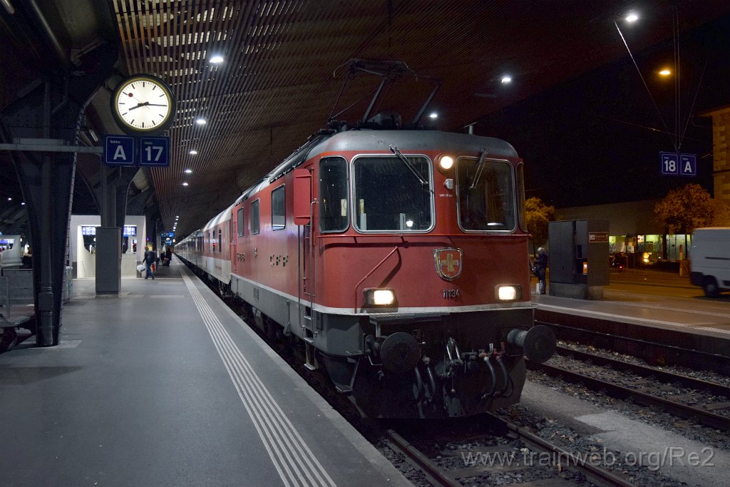 3735-0040-041115.jpg - SBB-CFF Re 4/4'' 11134 / Zürich HB 4.11.2015