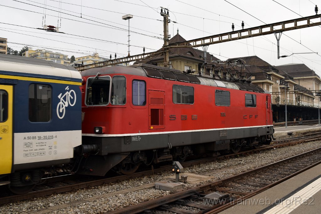 3773-0025-131115.jpg - SBB-CFF Re 4/4'' 11134 / Lausanne 13.11.2015