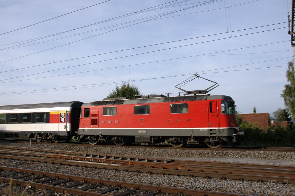 2921-0049-220813.jpg - SBB-CFF Re 4/4'' 11135 / Rümlang 22.8.2013