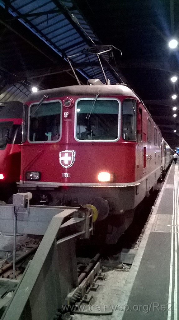 3673-0031-020915.jpg - SBB-CFF Re 4/4'' 11135 / Zürich HB 2.9.2015
