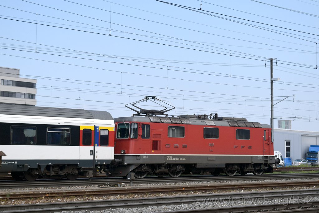 5396-0024-150419.jpg - SBB-CFF Re 4/4'' 11135 (Re 420.135-6)  (Re 91 85 4 420 135-6 CH-SBB) / Pratteln 15.4.2019
