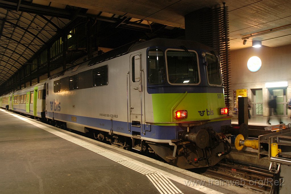 3391-0042-141114.jpg - BLS Re 420.505-0 (Re 91 85 4 420 505-0 CH-BLS) / Luzern 14.11.2014