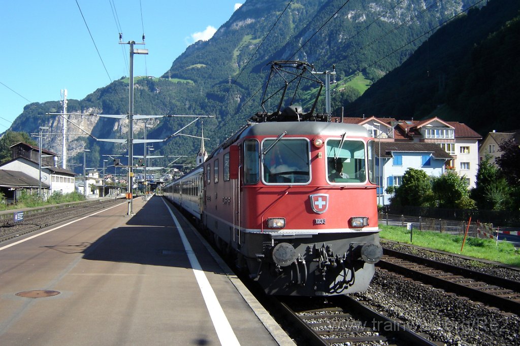 1214-0041-310806.jpg - SBB-CFF Re 4/4'' 11138 / Flüelen 31.8.2006