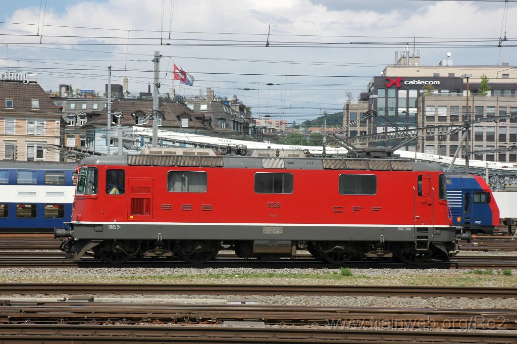 1693-0019-040709.jpg - SBB-CFF Re 4/4'' 11138 / Zürich HB 4.7.2009