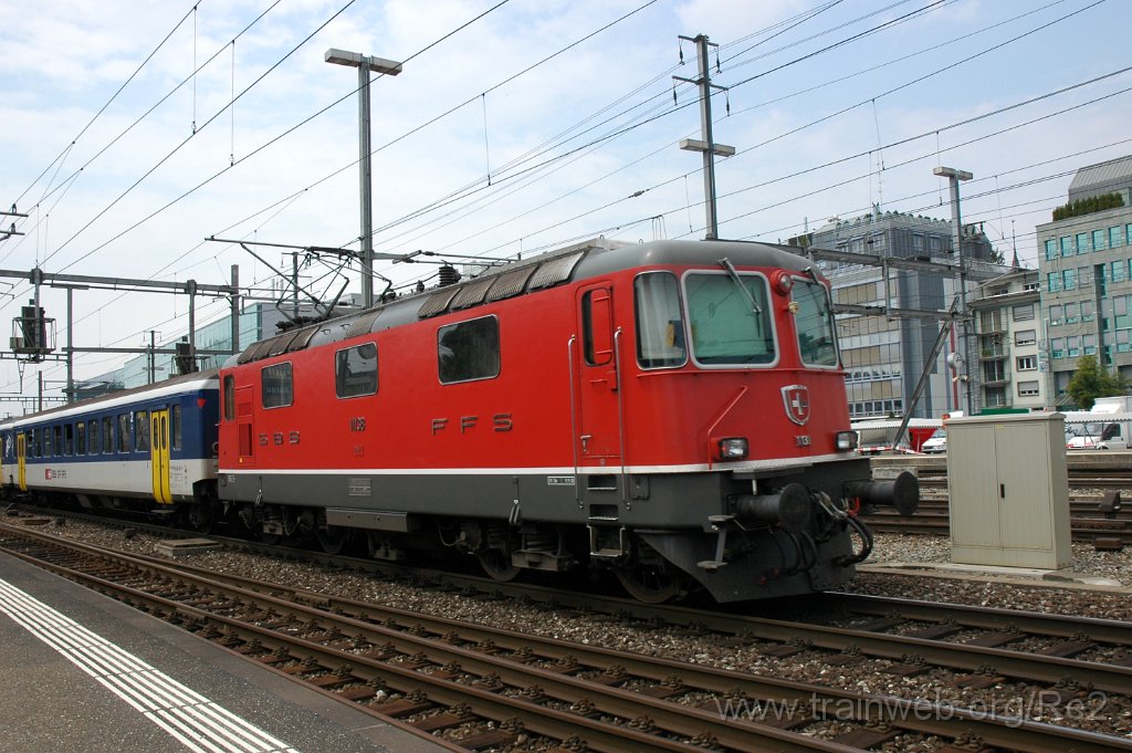 1946-0023-220710.jpg - SBB-CFF Re 4/4'' 11138 / Aarau 22.7.2010