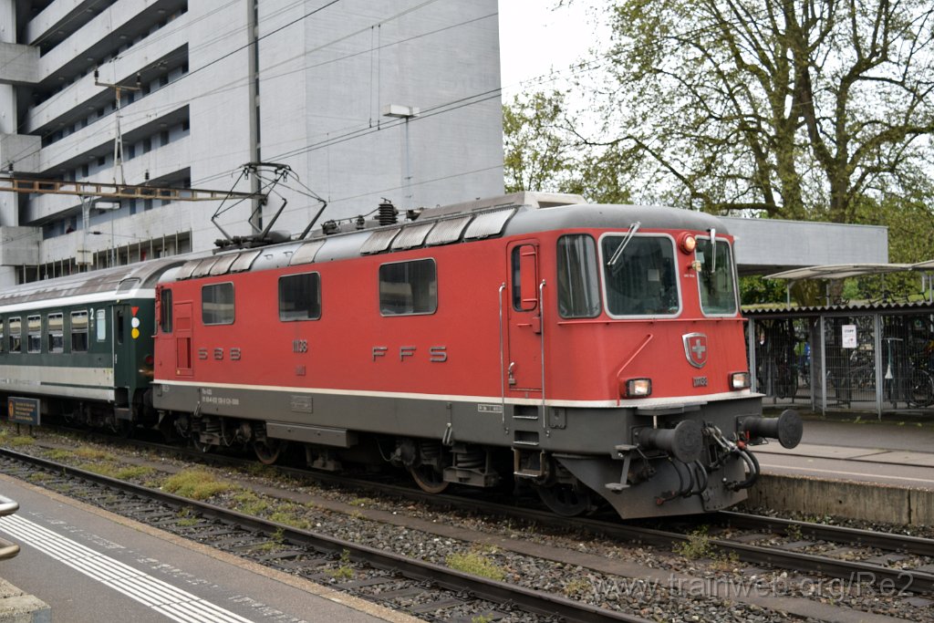 3919-0003-190516.jpg - SBB-CFF Re 4/4'' 11138 (Re 420.138-0)  (Re 91 85 4 420 138-0 CH-SBB) / Zürich-Altstetten 19.5.2016