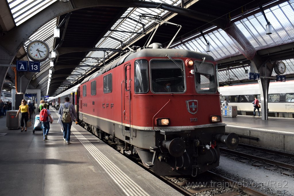 7784-0026-021021.jpg - SBB-CFF Re 4/4'' 11139 (Re 420.139-8)  (Re 91 85 4 420 139-8 CH-SBB) / Zürich HB 2.10.2021