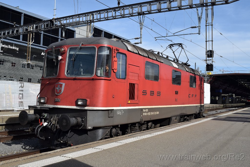 7785-0027-021021.jpg - SBB-CFF Re 4/4'' 11139 (Re 420.139-8)  (Re 91 85 4 420 139-8 CH-SBB) / Zürich HB 2.10.2021