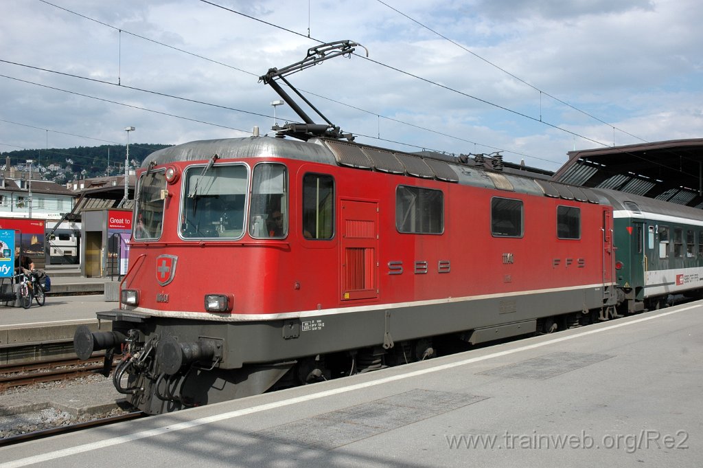 2131-0048-100611.jpg - SBB-CFF Re 4/4'' 11140 / Zürich HB 10.6.2011