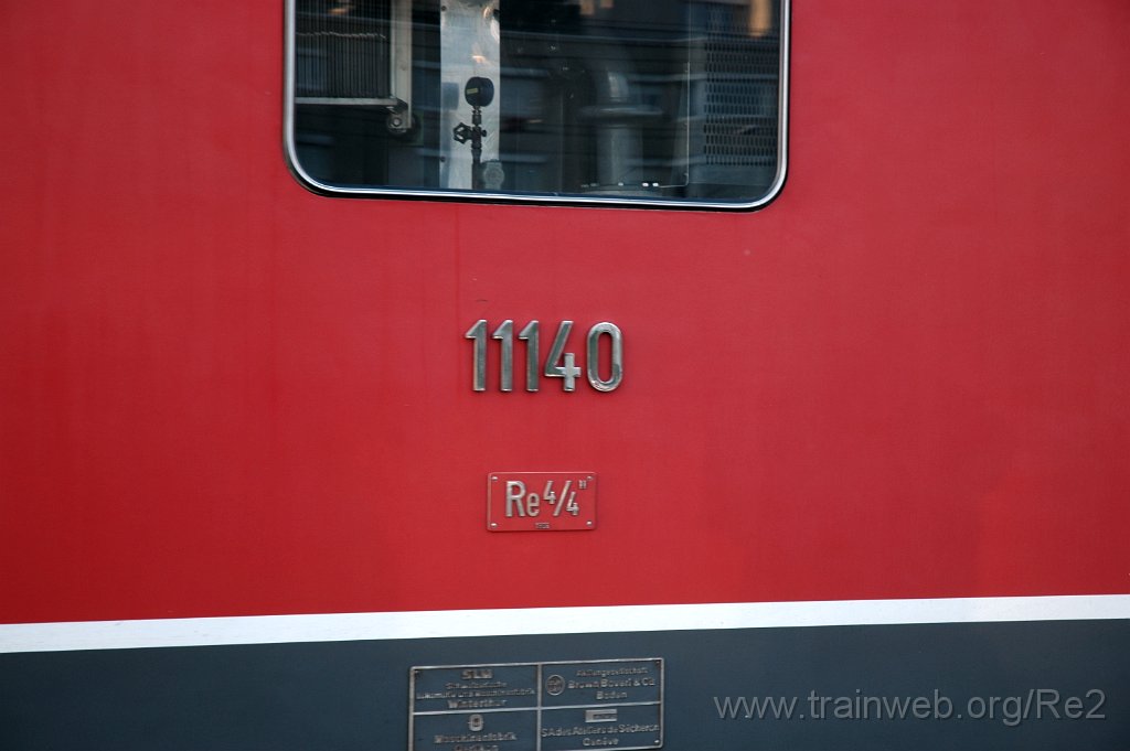 2926-0003-290813.jpg - SBB-CFF Re 4/4'' 11140 / Pfäffikon SZ 29.8.2013