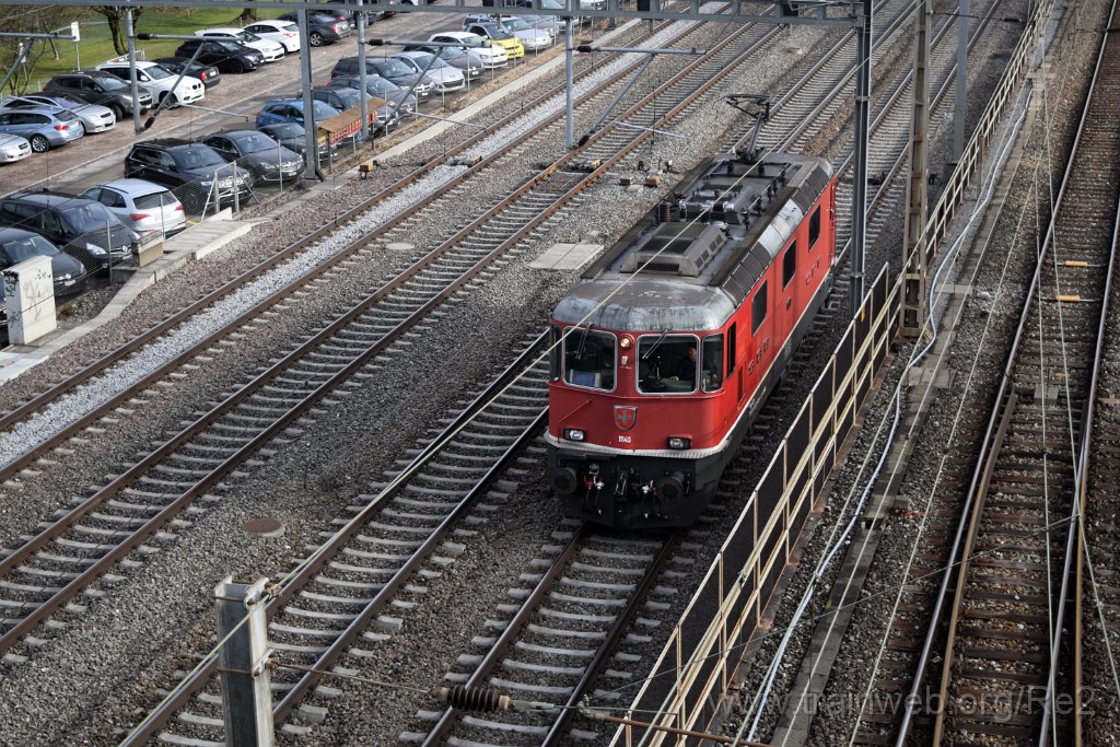 4354-0021-020217.jpg - SBB-CFF Re 4/4'' 11140 (Re 420.140-6)  (Re 91 85 4 420 140-6 CH-SBB) / Zürich-Mülligen (Hermetschloobrücke) 2.2.2017