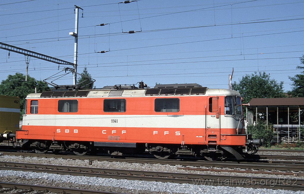 0923-0023.JPG - SBB-CFF Re 4/4'' 11141 / Dietikon 29.7.2002