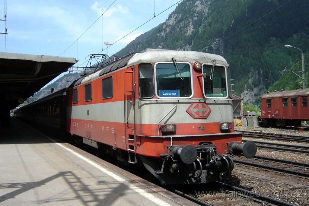 1192-0043-180606.jpg - SBB-CFF Re 4/4'' 11141 / Göschenen 18.6.2006