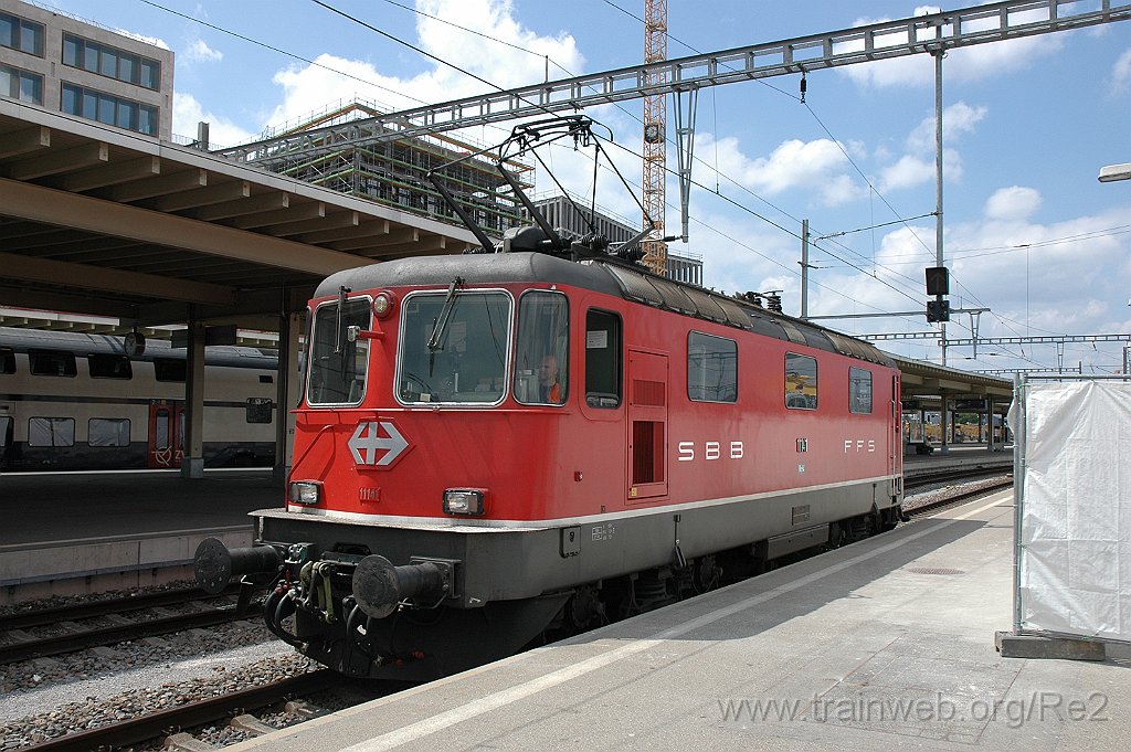2156-0029-310711.jpg - SBB-CFF Re 4/4'' 11141 / Zürich HB 31.7.2011