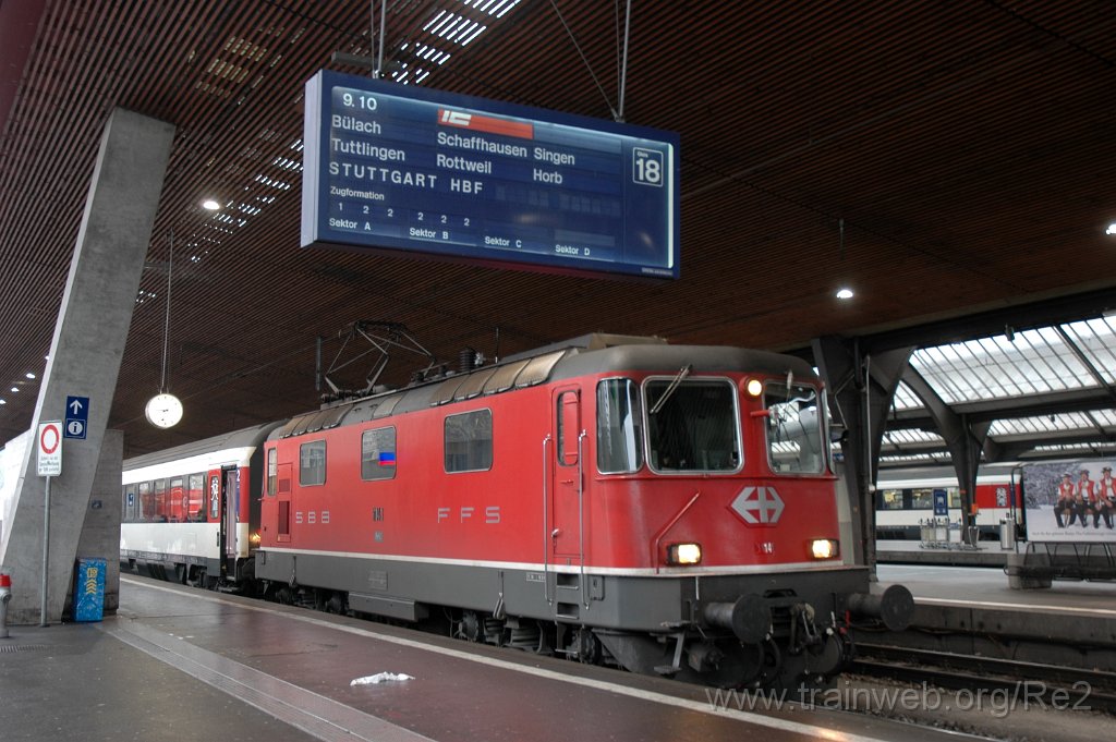2288-0021-231211.jpg - SBB-CFF Re 4/4'' 11141 / Zürich HB 23.12.2011