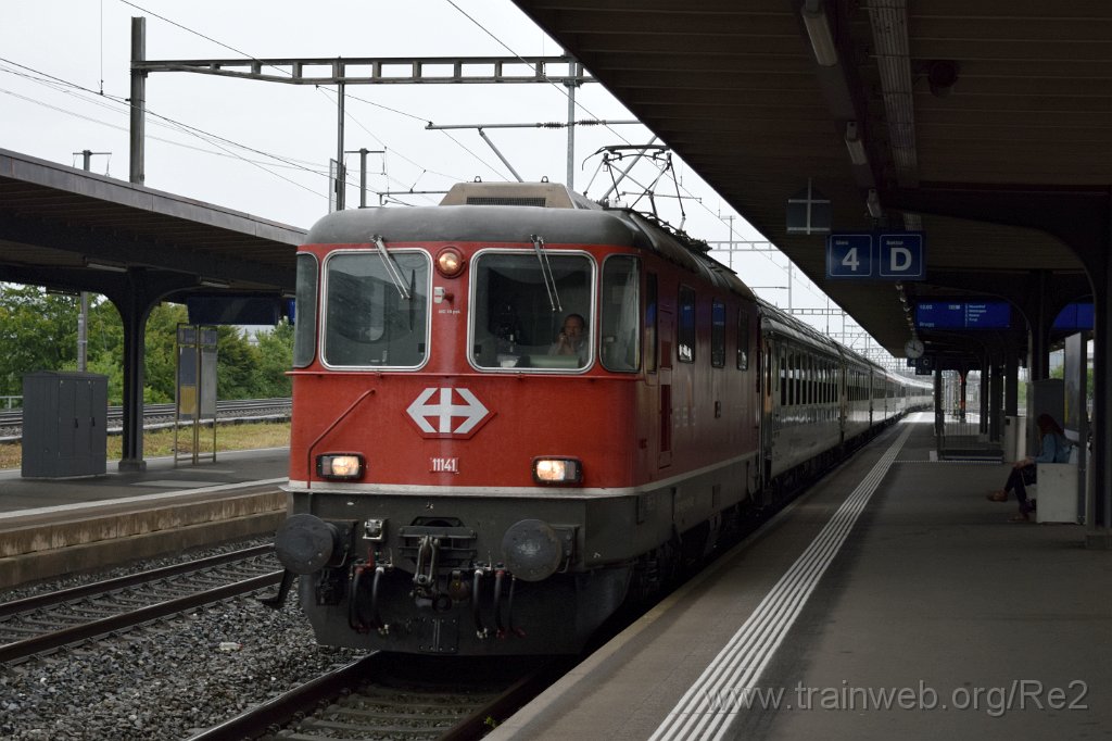 5656-0034-100819.jpg - SBB-CFF Re 4/4'' 11141 (Re 420.141-4)  (Re 91 85 4 420 141-4 CH-SBB) / Killwangen-Spreitenbach 10.8.2019