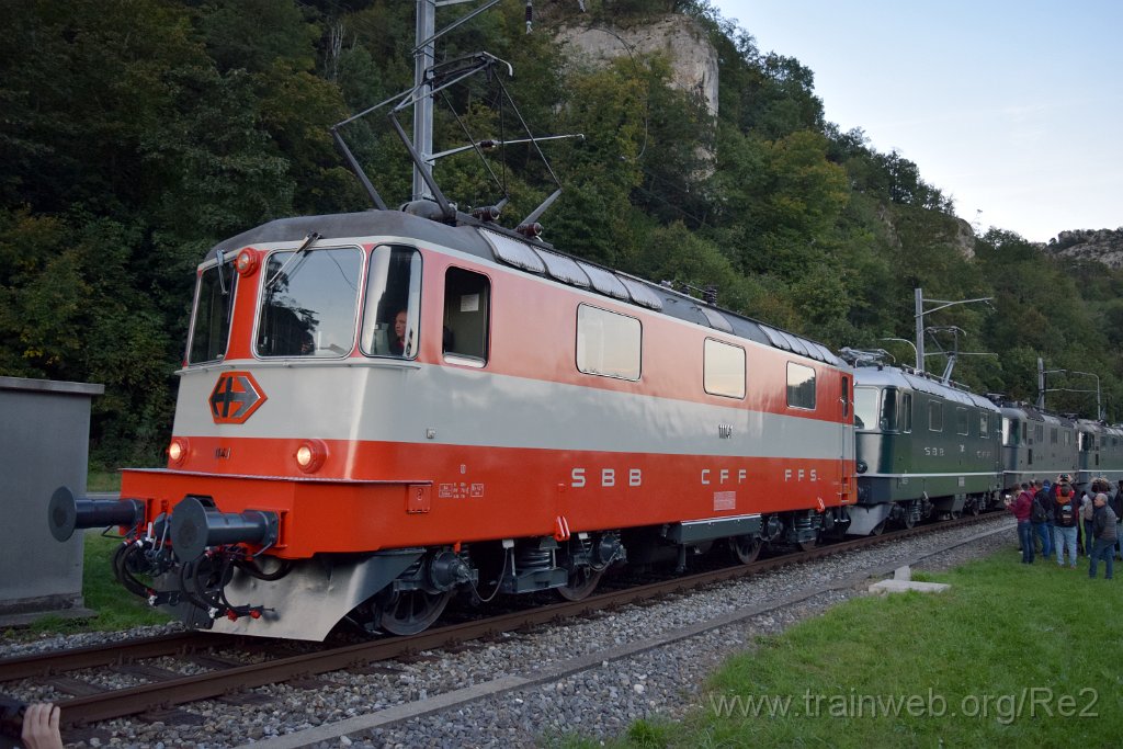 9370-0041-140924.jpg - DSF Re 4/4'' 11141 / SBB-CFF (Re 91 85 4 420 141-4 CH-DSF) + DSF Re 4/4'' 11173 / SBB-CFF (Re 91 85 4 420 173-7 CH-DSF) + SBBC Re 4/4'' 11335 (Re 420.335-2)  (Re 91 85 4 420 335-2 CH-SBBC) + SBB-CFF Re 4/4'' 11161 (Re 420.161-2)  (Re 91 85 4 420 161-2 CH-SBB) / Aeussere Klus 14.9.2024
