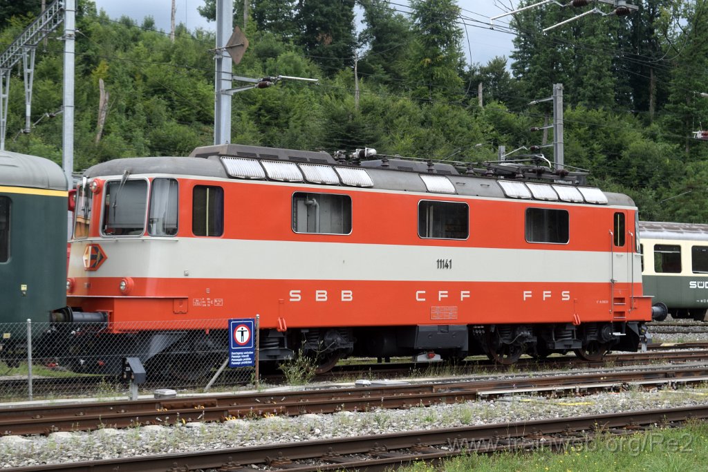 9921-0034-310725.jpg - DSF Re 4/4'' 11141 / SBB-CFF (Re 91 85 4 420 141-4 CH-DSF) / Koblenz (Dépot) 31.7.2025