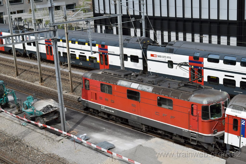 5376-0042-030419.jpg - SBB-CFF Re 4/4'' 11143 (Re 420.143-0)  (Re 91 85 4 420 143-0 CH-SBB) / Zürich-Altstetten (Europabrücke) 3.4.2019