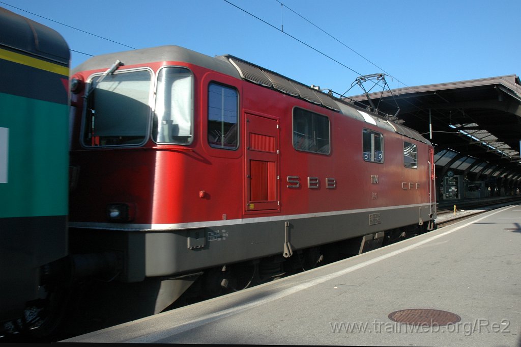2461-0018-220612.jpg - SBB-CFF Re 4/4'' 11144 / Zürich HB 22.6.2012